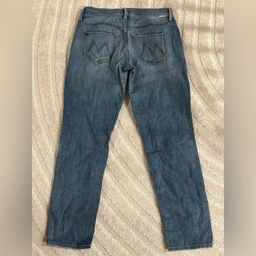 Mother Skinny Not Skinny Jeans in Blue Skies Tomorrow - Size 25 - Picture 8 of 12